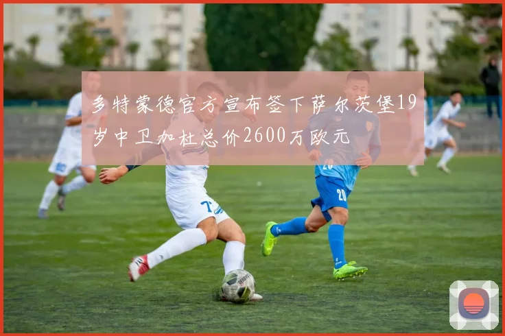 多特蒙德官方宣布签下萨尔茨堡19岁中卫加杜总价2600万欧元